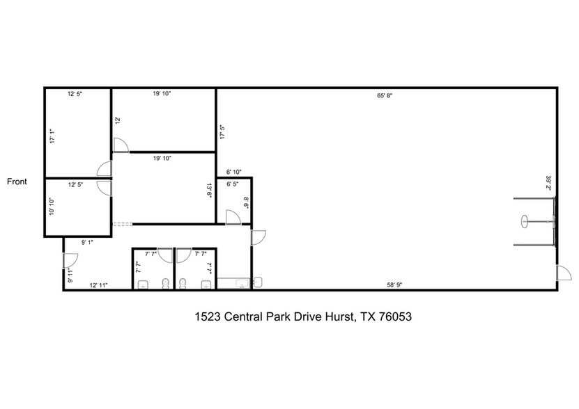 1523-1531 Central Park Dr, Hurst, TX for lease - Building Photo - Image 3 of 15