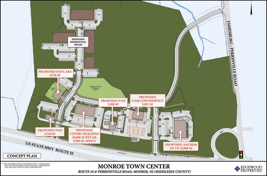 806 Route 33, Monroe Township, NJ for lease - Site Plan - Image 2 of 2