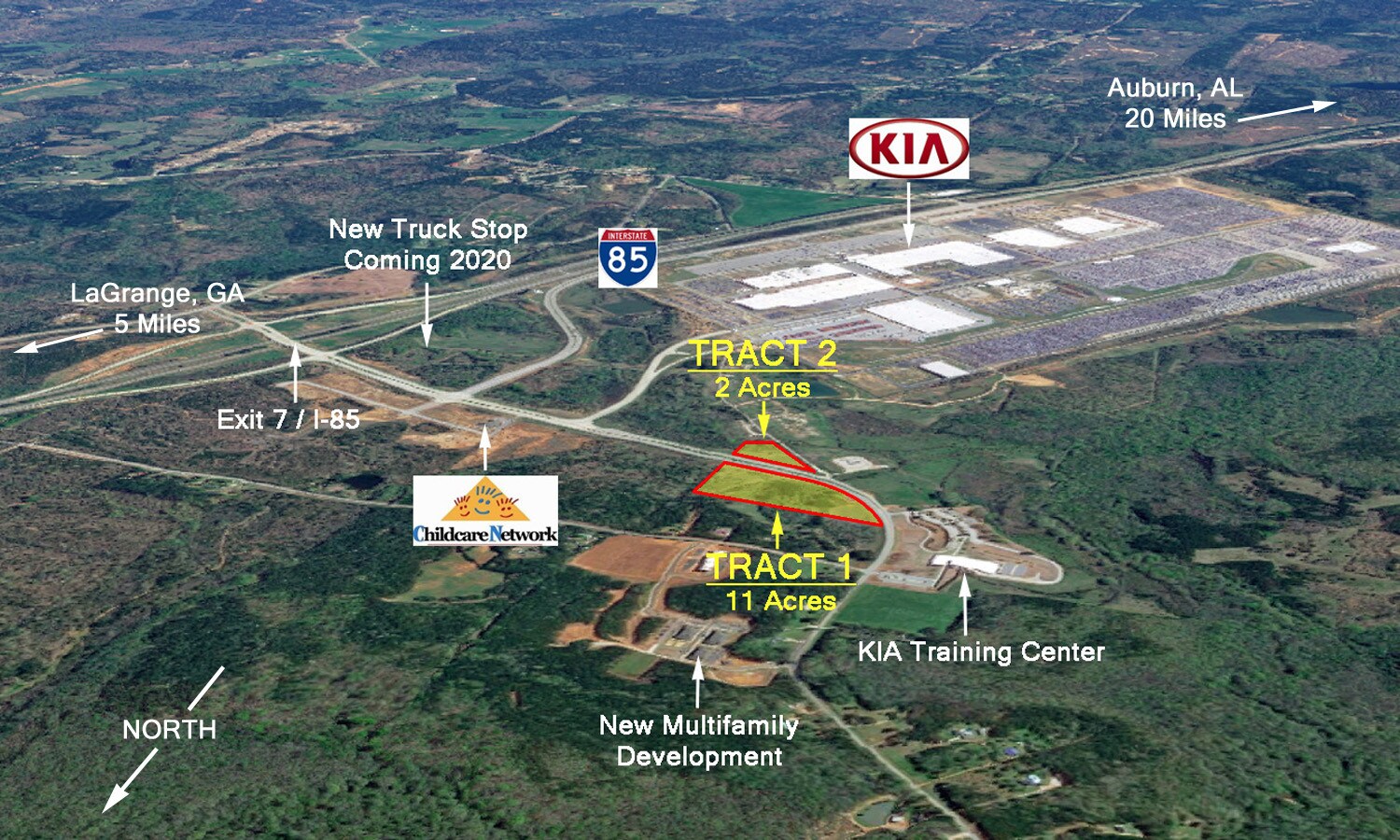 Kia Blvd, West Point, GA 31833 Tract 1