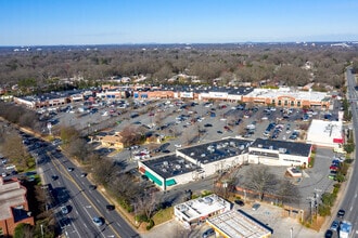282 S Sharon Amity Rd, Charlotte, NC - Aerial map view