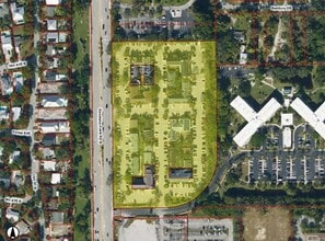 1044 Goodlette-Frank Rd N, Naples, FL - AERIAL map view