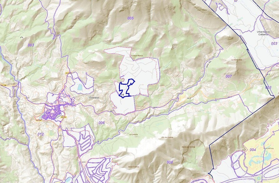 Land in Finestrat for sale - Floor Plan - Image 1 of 14