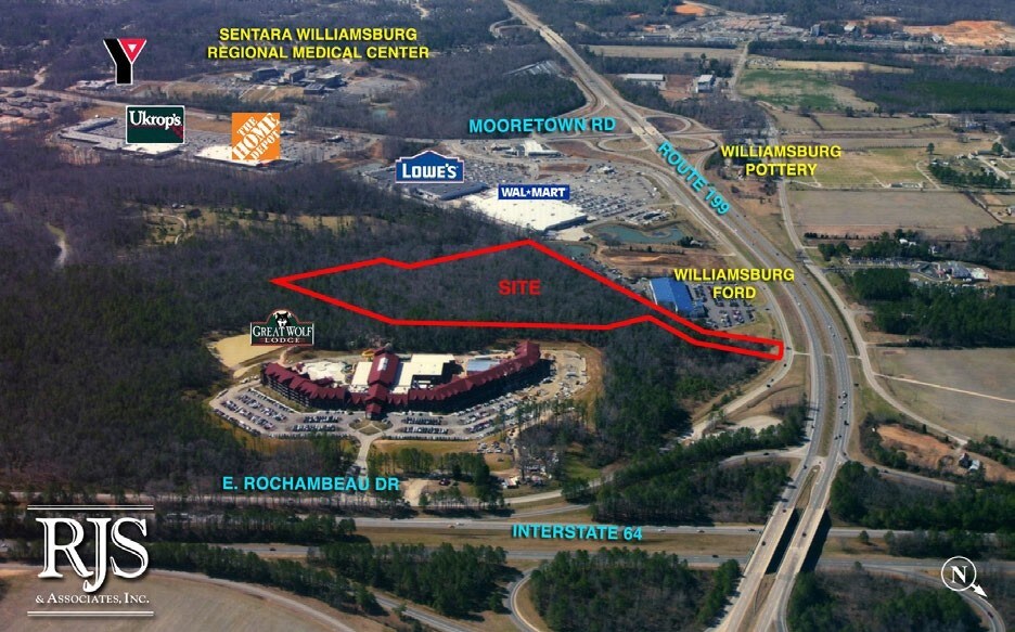601 E Rochambeau Dr, Williamsburg, VA for sale Site Plan- Image 1 of 1
