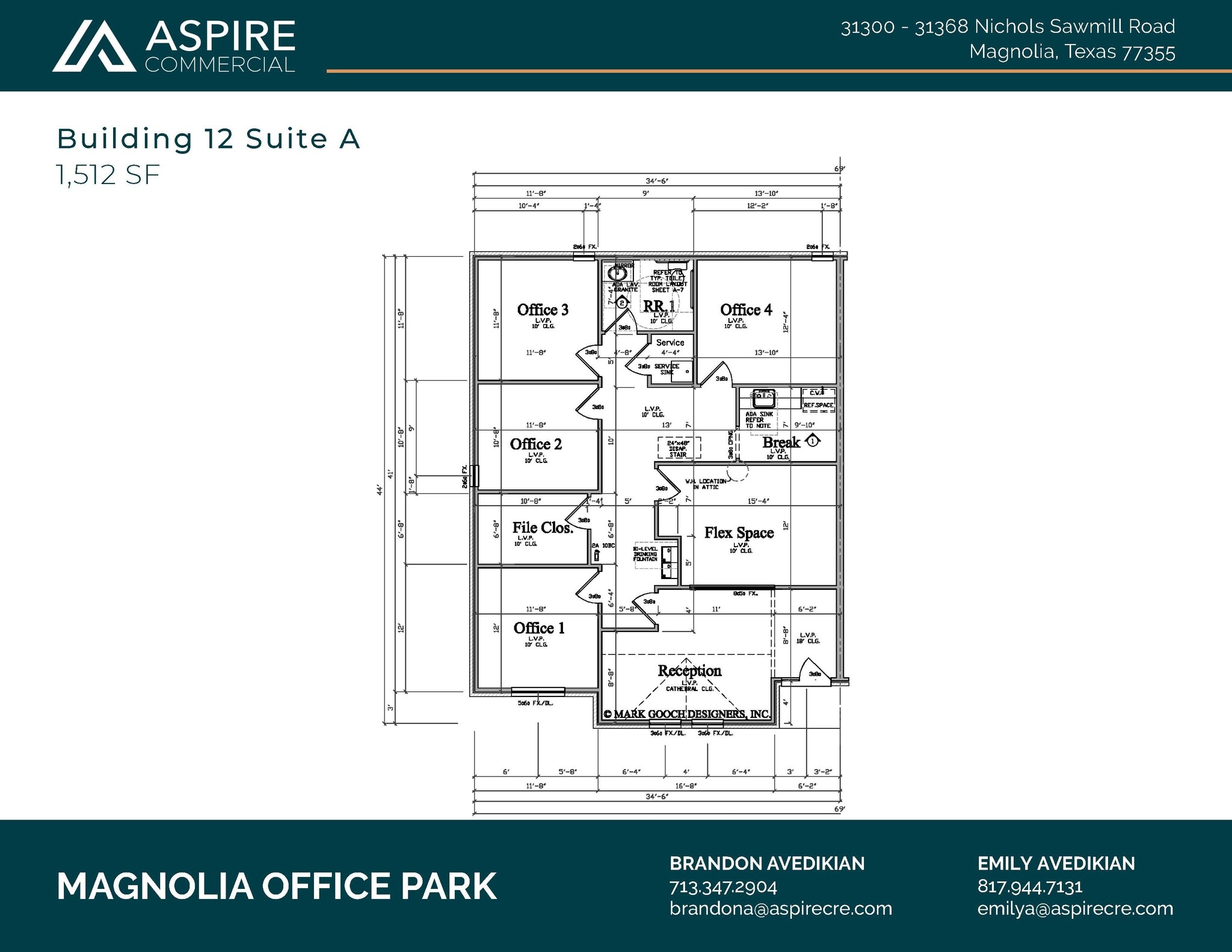 31368 Nichols Sawmill Rd, Magnolia, TX for lease Floor Plan- Image 1 of 1