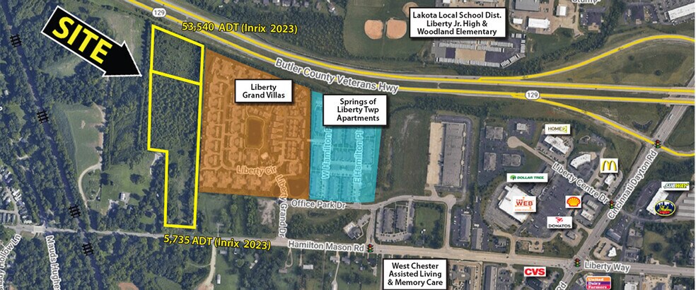 6784 Hamilton Mason Rd, West Chester, OH for sale - Building Photo - Image 1 of 5