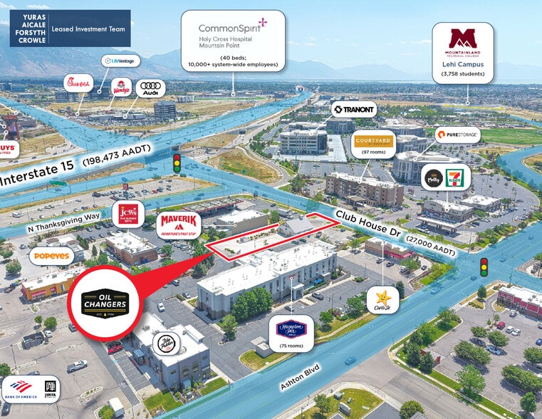 2840 W Clubhouse Dr, Lehi, UT for sale - Aerial - Image 3 of 10