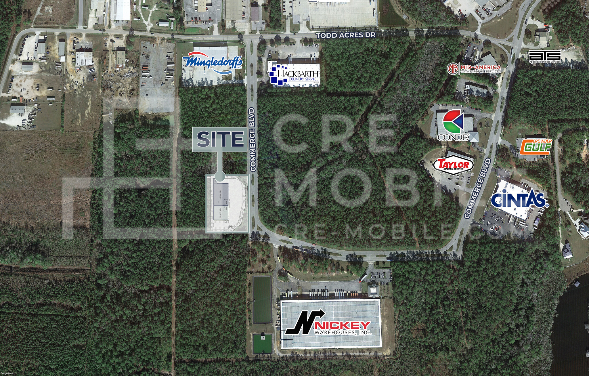 5672 Commerce Blvd W. blvd, Mobile, AL for lease Building Photo- Image 1 of 3