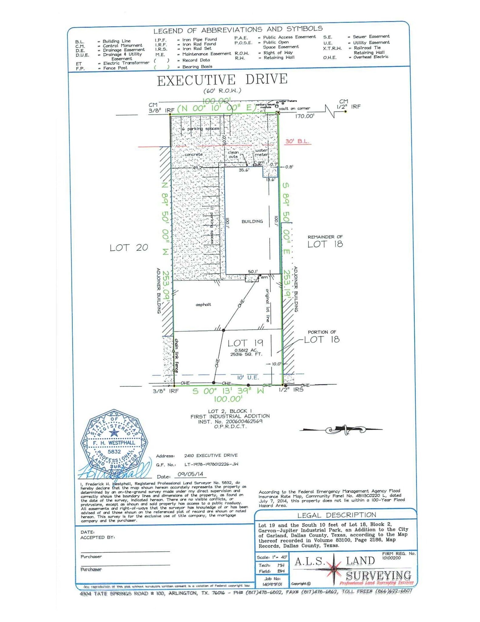 2410 Executive Dr, Garland, TX for lease Site Plan- Image 1 of 1