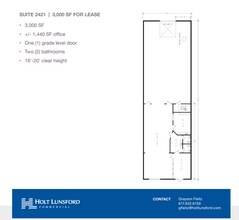 2501-2519 Gravel Dr, Fort Worth, TX for lease Floor Plan- Image 1 of 1