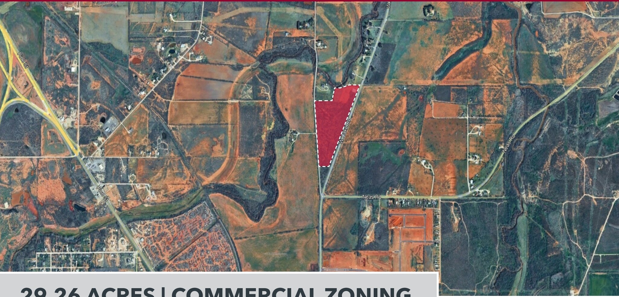 W Lake Rd & Nugent Rd, Abilene, TX for sale Building Photo- Image 1 of 2