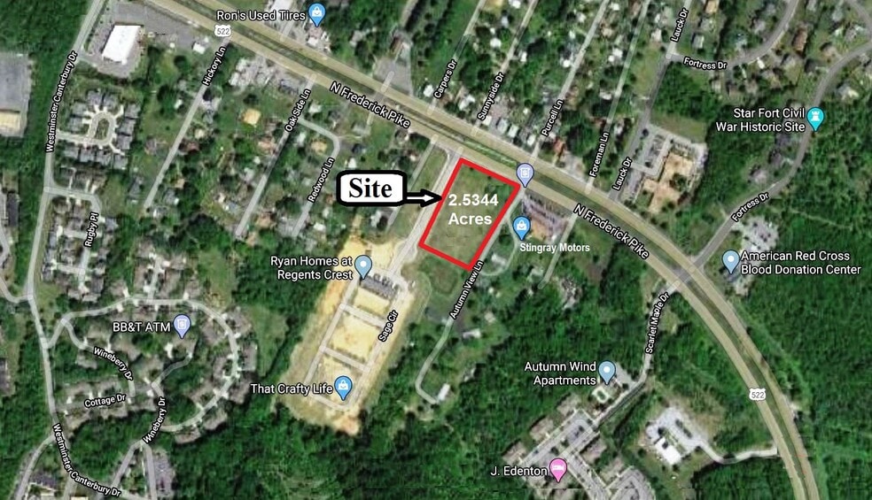 N Frederick Pike, Winchester, VA for sale - Aerial - Image 2 of 3