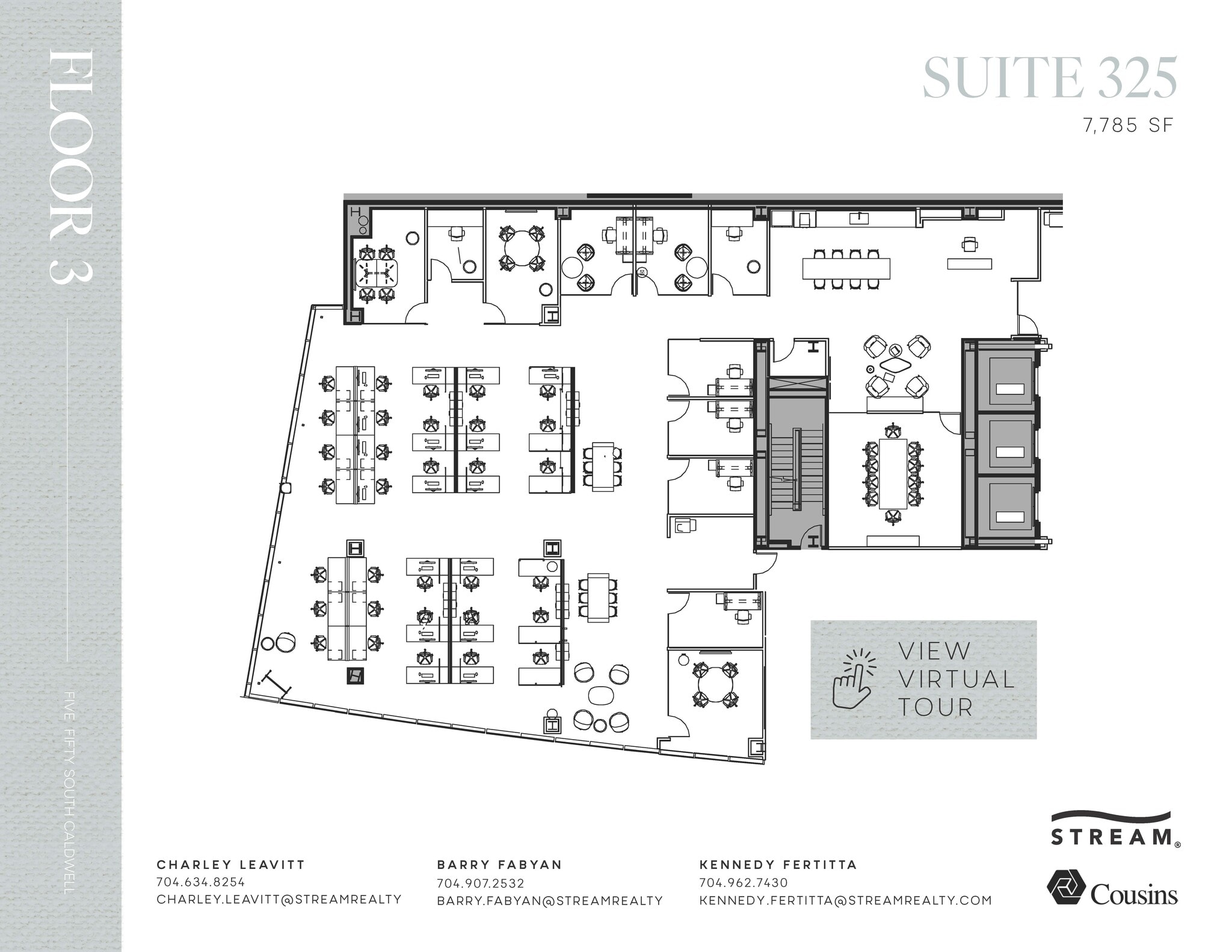 550 S Caldwell St, Charlotte, NC for lease Floor Plan- Image 1 of 1