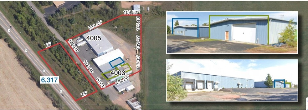 4003 Dixie Ave, Wausau, WI for lease - Building Photo - Image 1 of 13