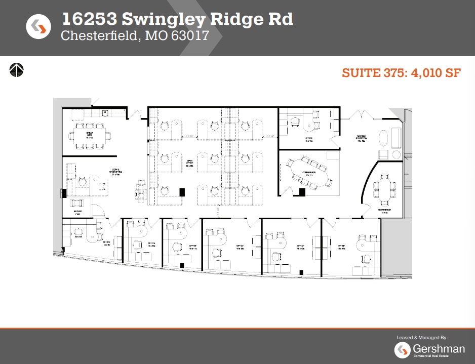 16253 Swingley Ridge Rd, Chesterfield, MO for lease Floor Plan- Image 1 of 1