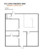 910-918 Lithia Pinecrest Rd, Brandon, FL for lease Floor Plan- Image 2 of 2