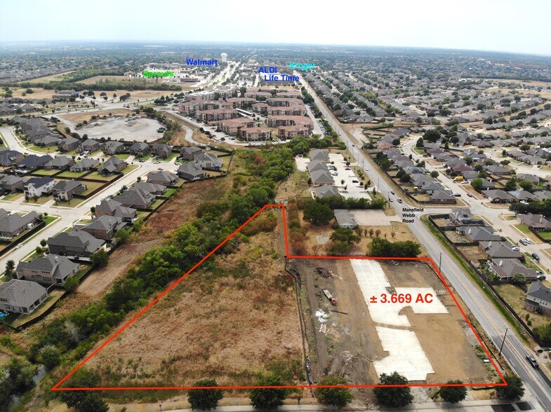 2002-2040 Mansfield Webb Rd, Arlington, TX for sale - Building Photo - Image 1 of 1