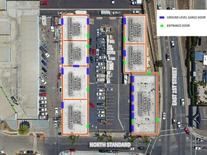 117 N Standard Ave, Santa Ana, CA - Aerial  map view