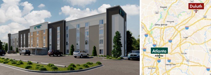 WoodSpring Suites by Choice - Land, Duluth, GA for sale Building Photo- Image 1 of 3