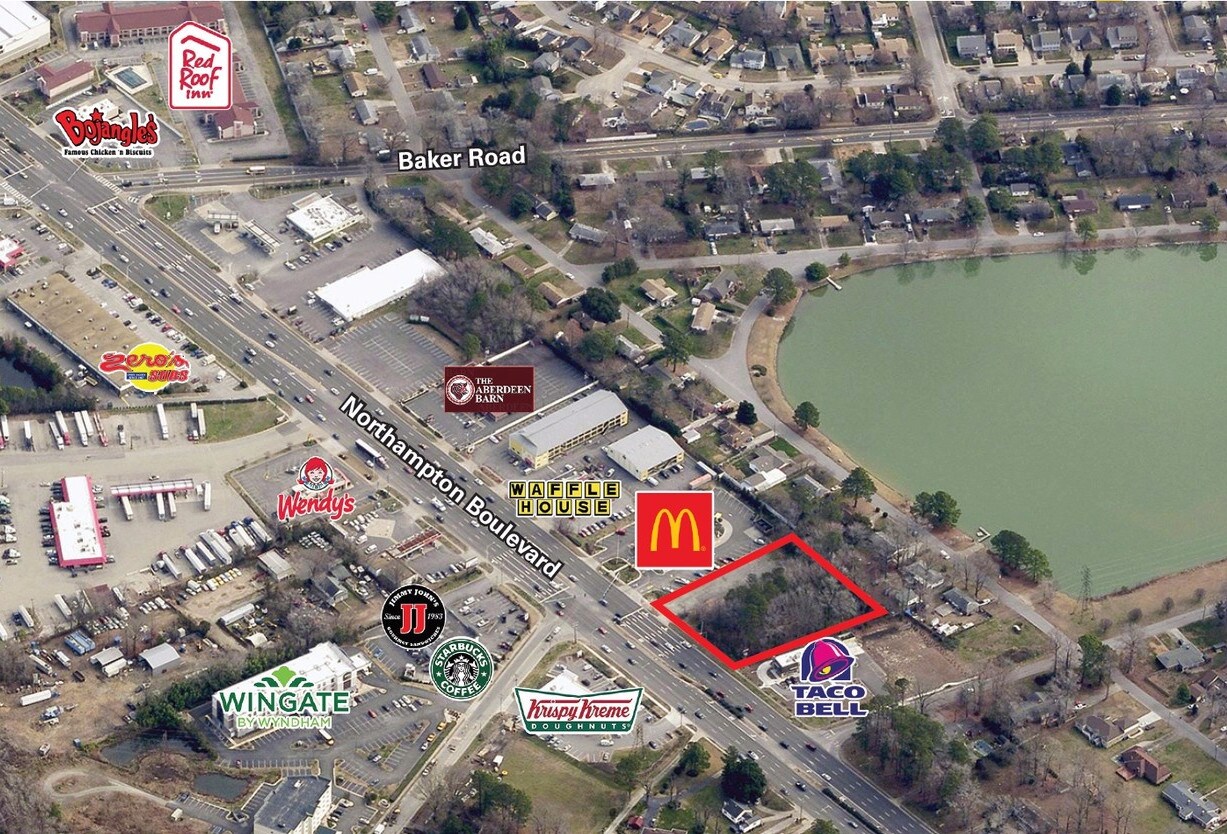 5837-5841 Northampton Blvd, Virginia Beach, VA for sale Aerial- Image 1 of 1