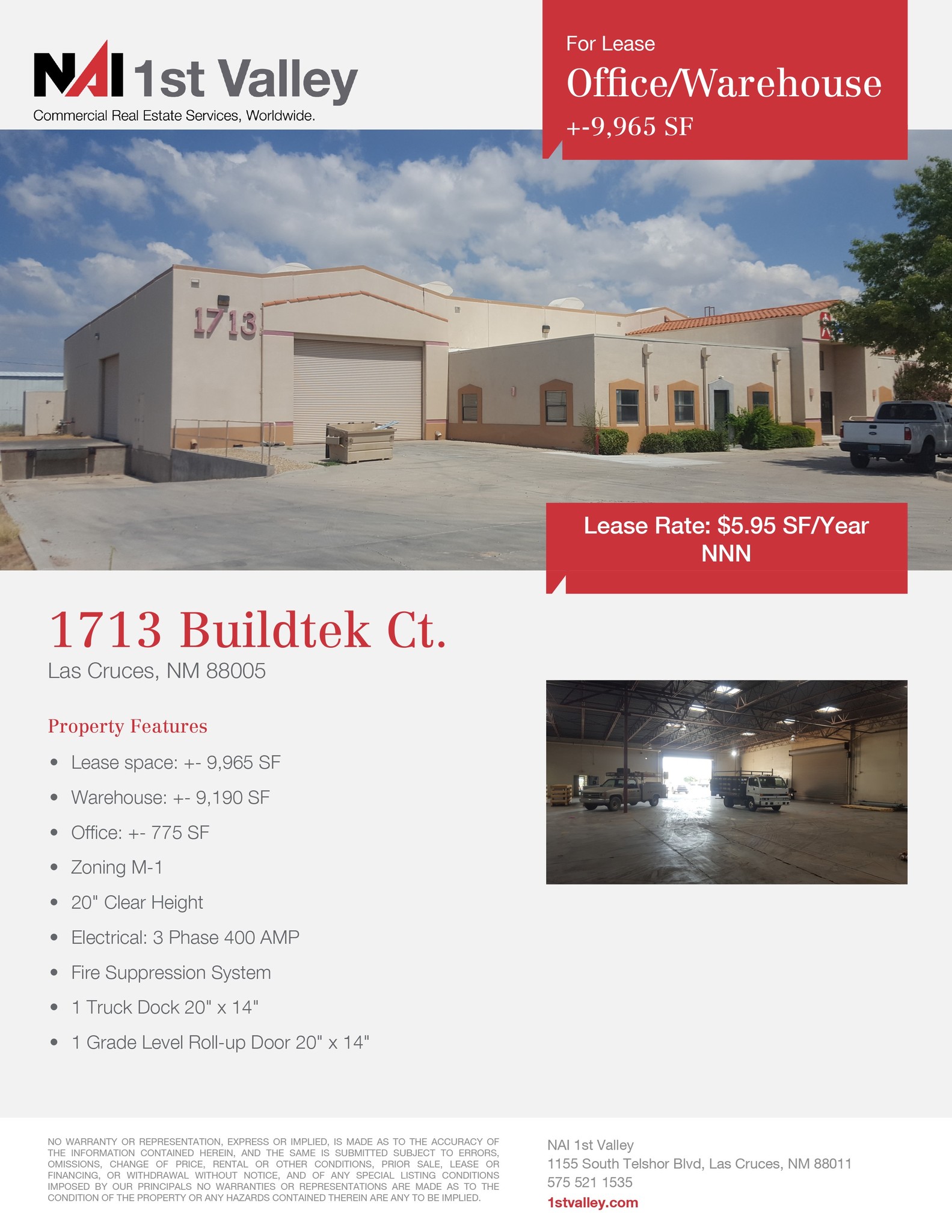 1713 Buildtek Ct, Las Cruces, NM for sale Building Photo- Image 1 of 1