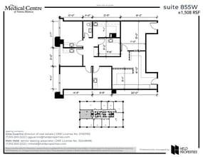 2001 Santa Monica Blvd, Santa Monica, CA for lease Floor Plan- Image 2 of 2