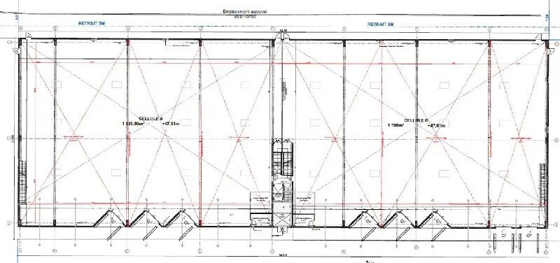 Flex in Vitrolles for lease - Floor Plan - Image 3 of 7