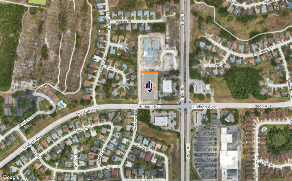 Little Rd & Hudson Ave., Port Richey, FL for sale Aerial- Image 1 of 2