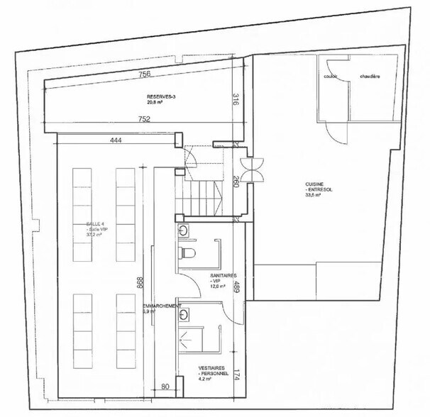 Retail in Pau for lease - Floor Plan - Image 2 of 3