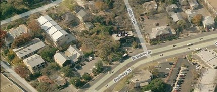 5631 Broadway St, San Antonio, TX - aerial  map view