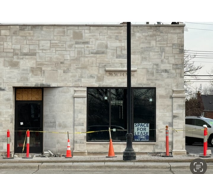 76-84 W 14 Mile Rd, Clawson, MI for lease - Building Photo - Image 3 of 6