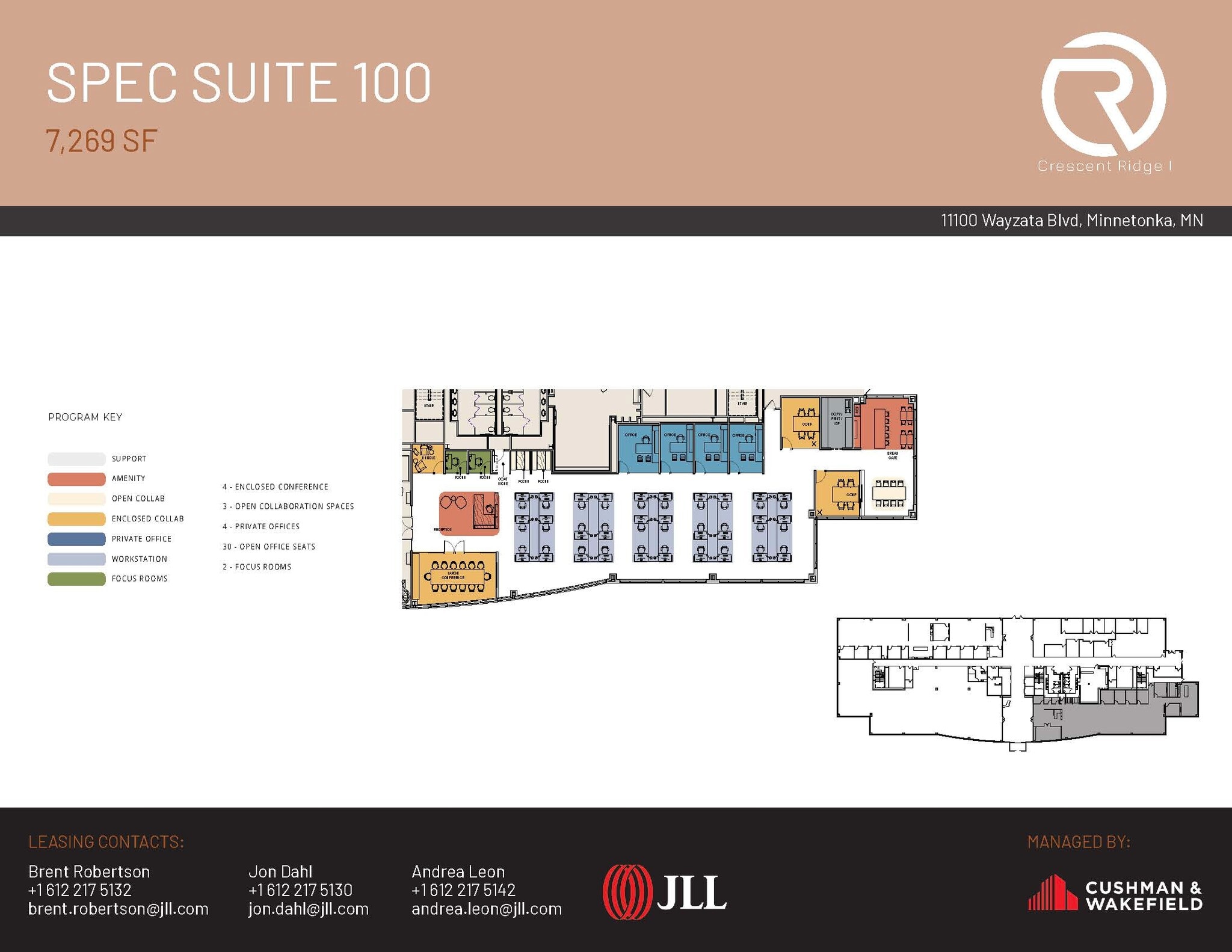 11100 Wayzata Blvd, Minnetonka, MN for lease Floor Plan- Image 1 of 1