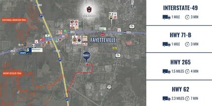 1275 W Sunchase Ct, Fayetteville, AR for lease Building Photo- Image 2 of 4
