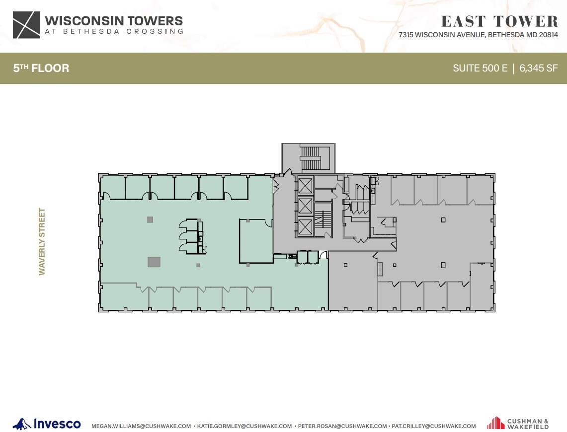 7315 Wisconsin Ave, Bethesda, MD for lease Floor Plan- Image 1 of 1