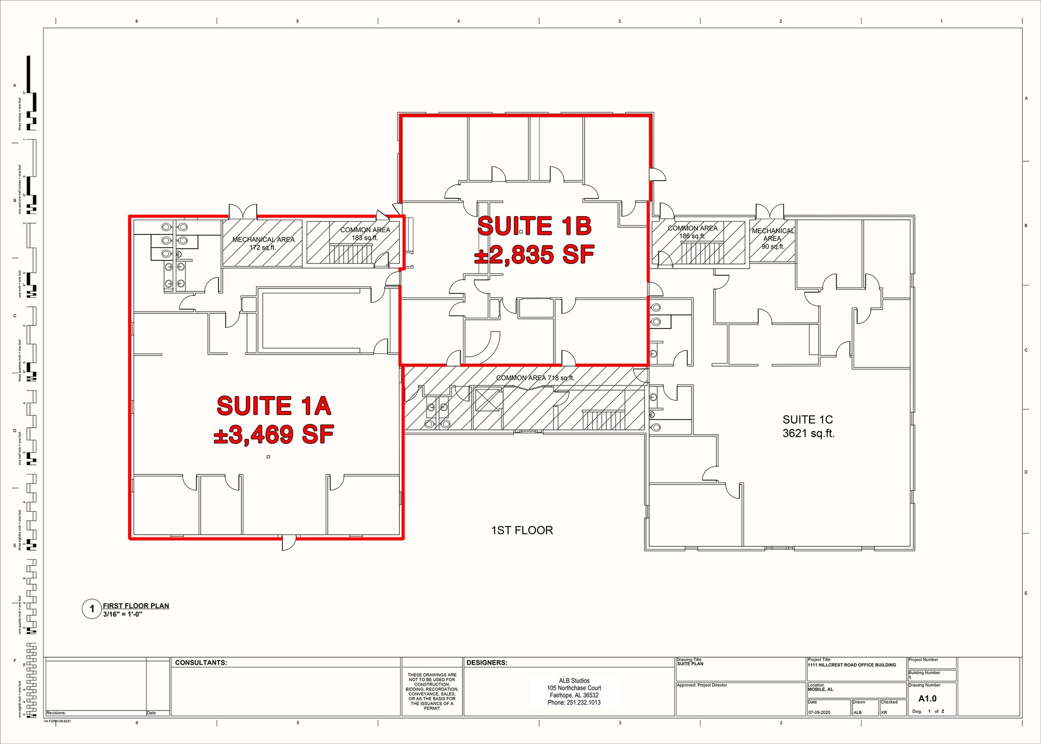 1111 Hillcrest Rd, Mobile, AL for sale Floor Plan- Image 1 of 1