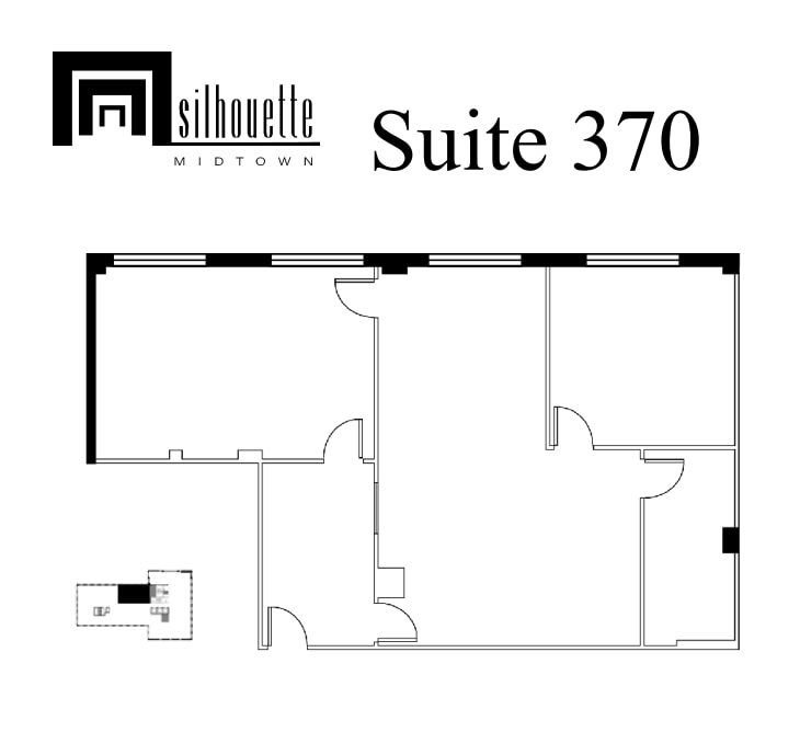 1447 Peachtree St NE, Atlanta, GA for lease Floor Plan- Image 1 of 1