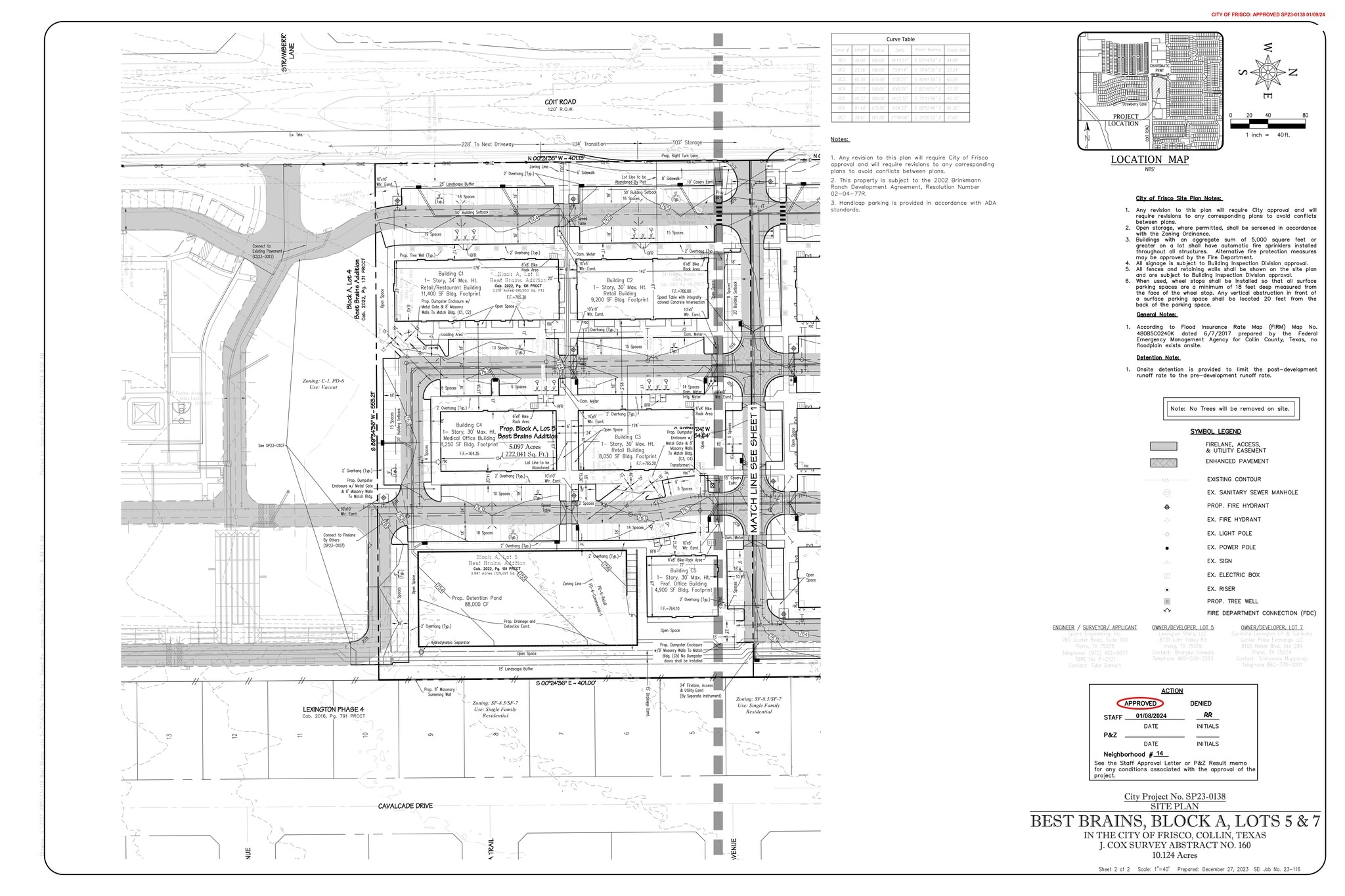 10366 Coit Rd, Frisco, TX for lease Site Plan- Image 1 of 1