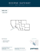 1580 S Main St, Boerne, TX for lease Floor Plan- Image 1 of 1