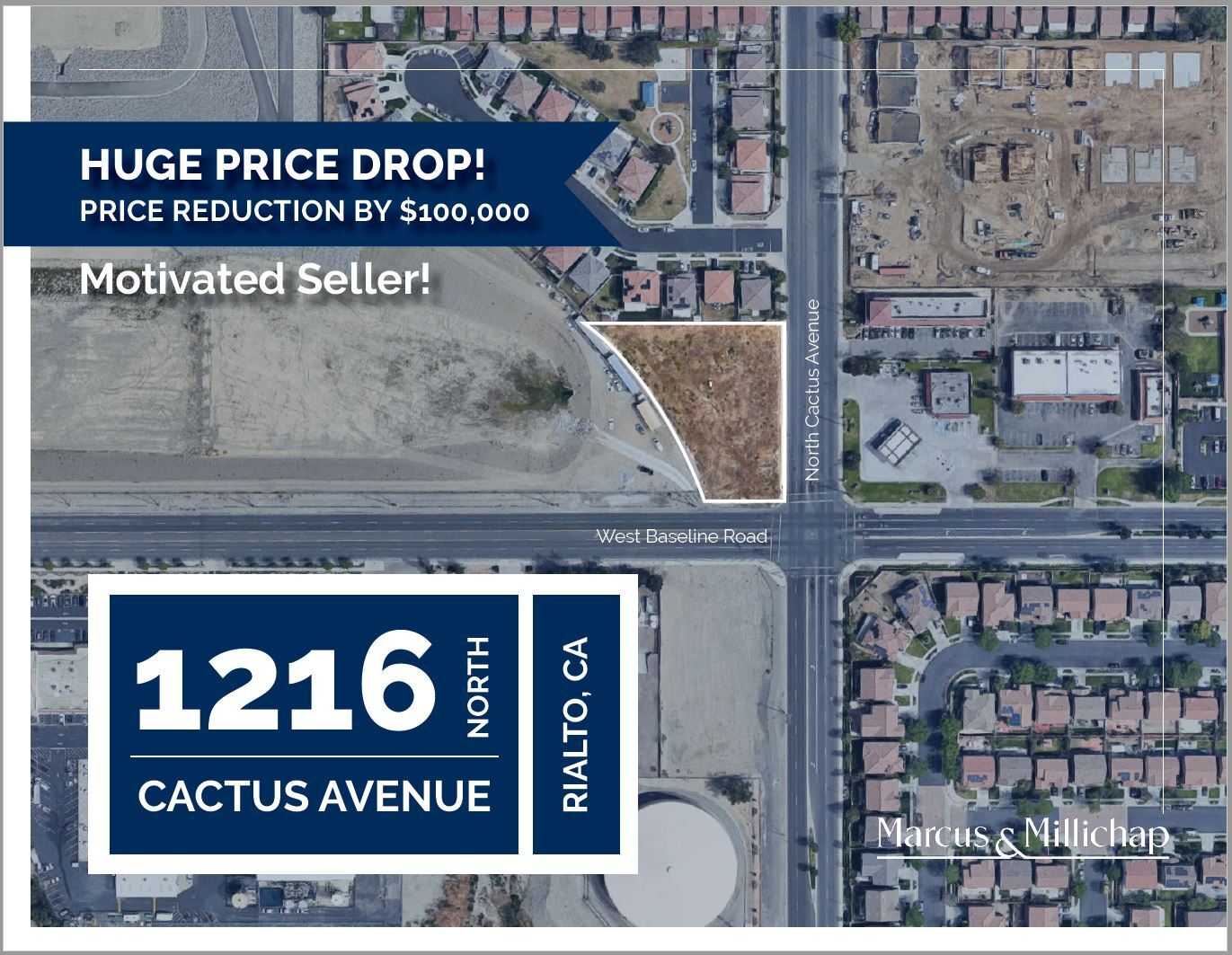 NWC Baseline Rd & Cactus Ave, Rialto, CA for sale Building Photo- Image 1 of 1