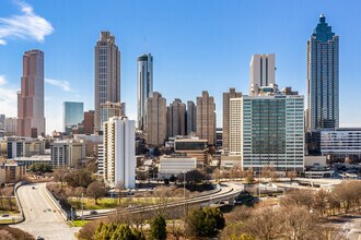 233 Peachtree St NE, Atlanta, GA - AERIAL  map view