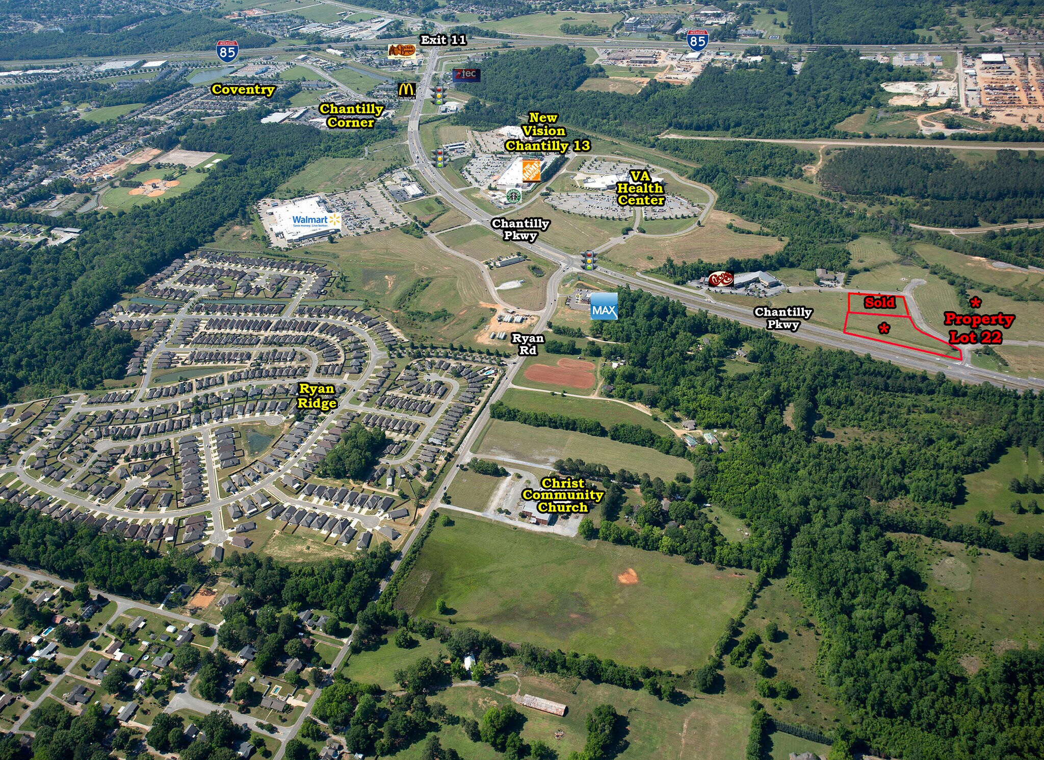 Chantilly Pky, Montgomery, AL for sale Building Photo- Image 1 of 1