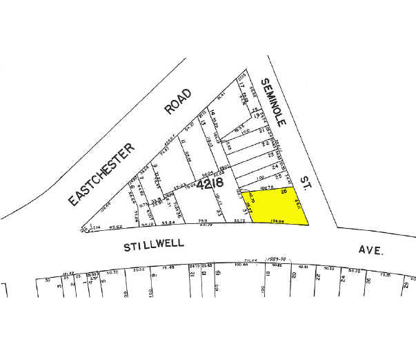 1543-1545 Stillwell Ave, Bronx, NY for sale - Plat Map - Image 3 of 4