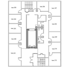 2494 Jett Ferry Rd, Dunwoody, GA for lease Floor Plan- Image 1 of 1