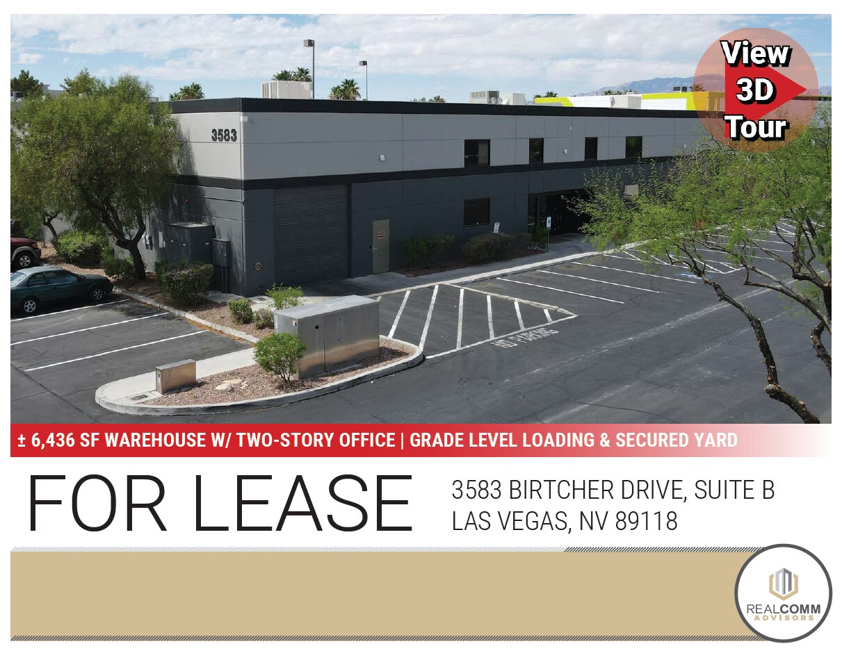 3583 Birtcher Dr, Las Vegas, NV for sale Building Photo- Image 1 of 1