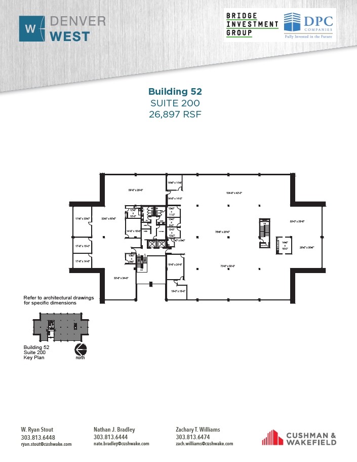 13949 W Colfax Ave, Lakewood, CO for lease Floor Plan- Image 1 of 2