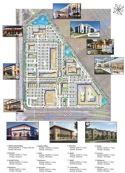 State Highway 35, Angleton, TX for sale - Site Plan - Image 2 of 4