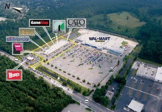 1320-1374 N Fraser St, Georgetown, SC - AERIAL  map view