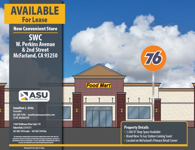 201 W Perkins Ave, Mc Farland, CA for sale - Primary Photo - Image 1 of 1