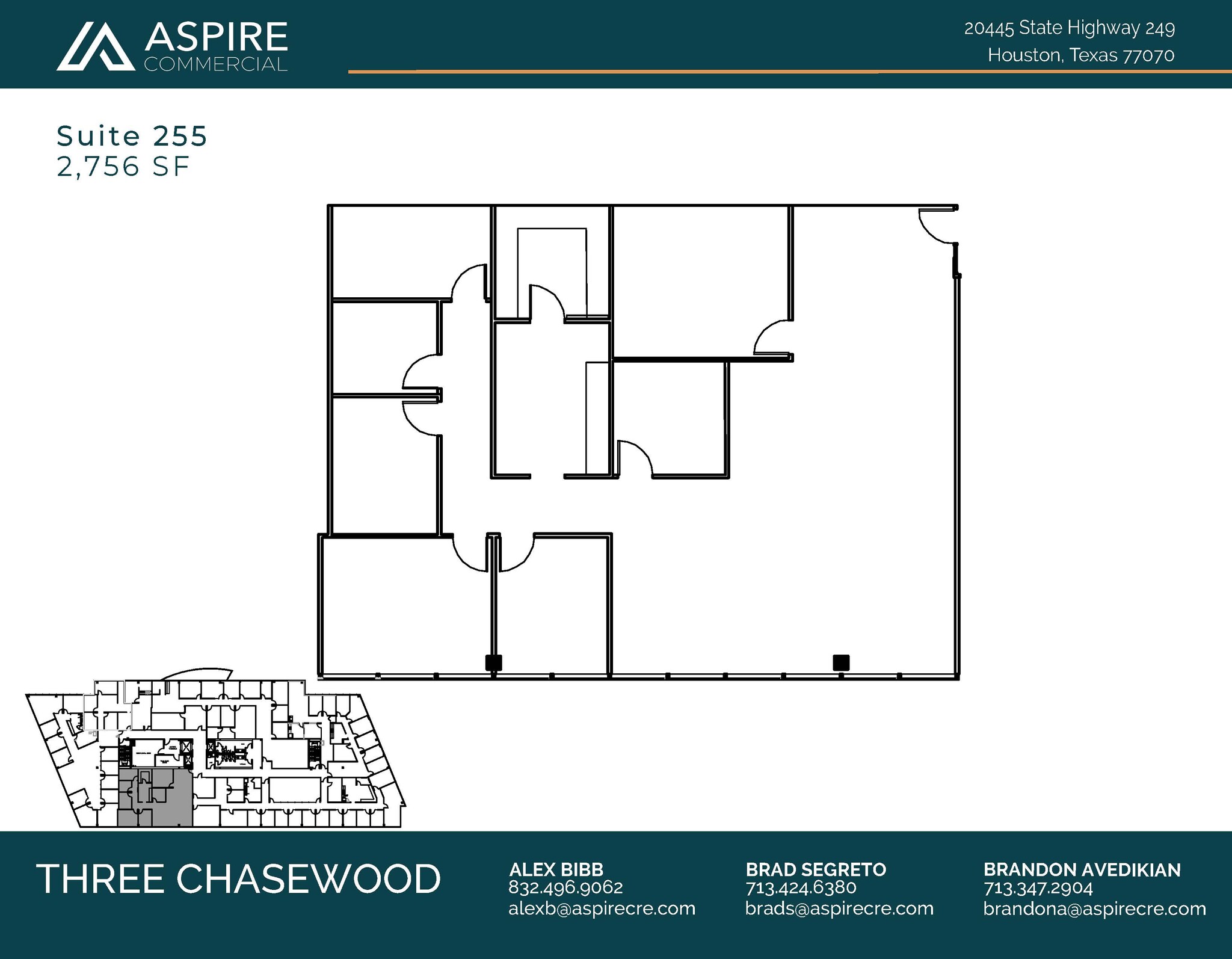 20333 State Highway 249, Houston, TX for lease Floor Plan- Image 1 of 1