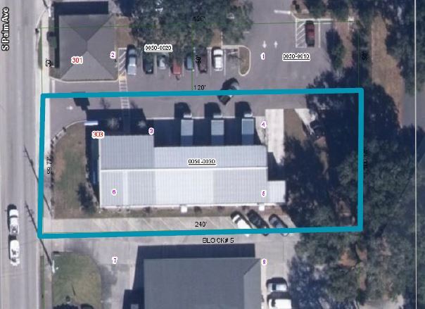 303 S Palm Ave, Palatka, FL for lease - Building Photo - Image 2 of 2