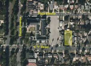 209 E I St, Ontario, CA - AERIAL map view